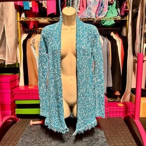 Lilly Pulitzer Tatum Cardigan - Turquoise (Size XS)